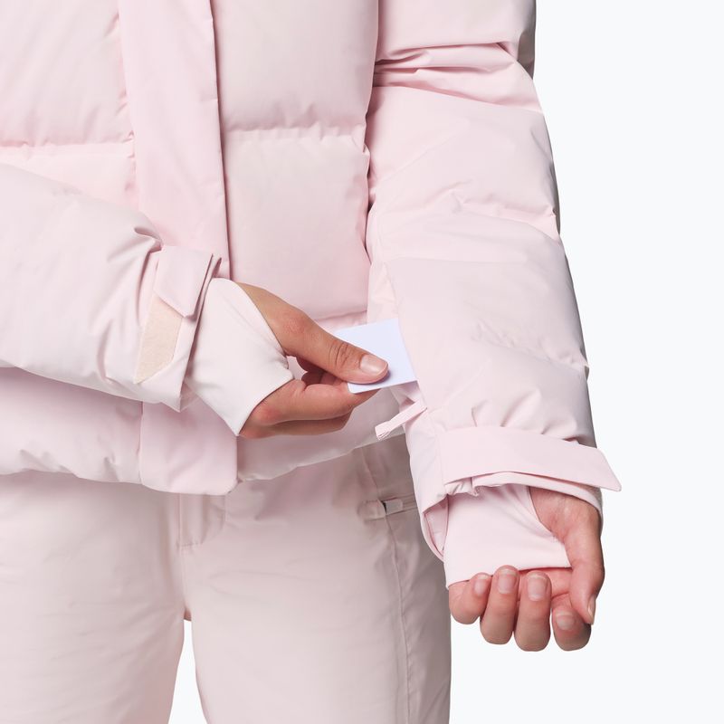 Dámská lyžařská bunda Columbia Roffe Ridge Down Heat Seal powder pink 10
