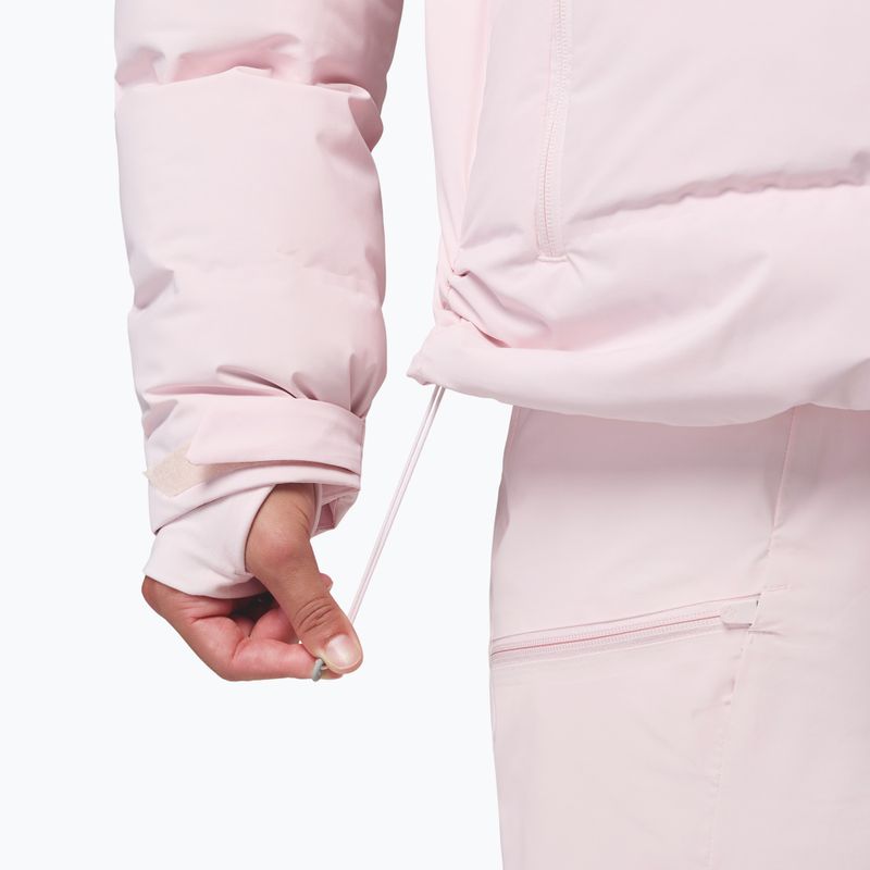 Dámská lyžařská bunda Columbia Roffe Ridge Down Heat Seal powder pink 11
