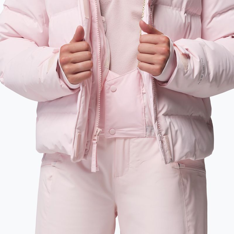Dámská lyžařská bunda Columbia Roffe Ridge Down Heat Seal powder pink 12