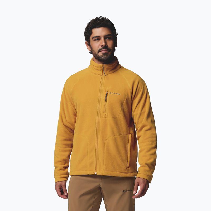 Pánská fleecová mikina Columbia Fast Trek II Squash