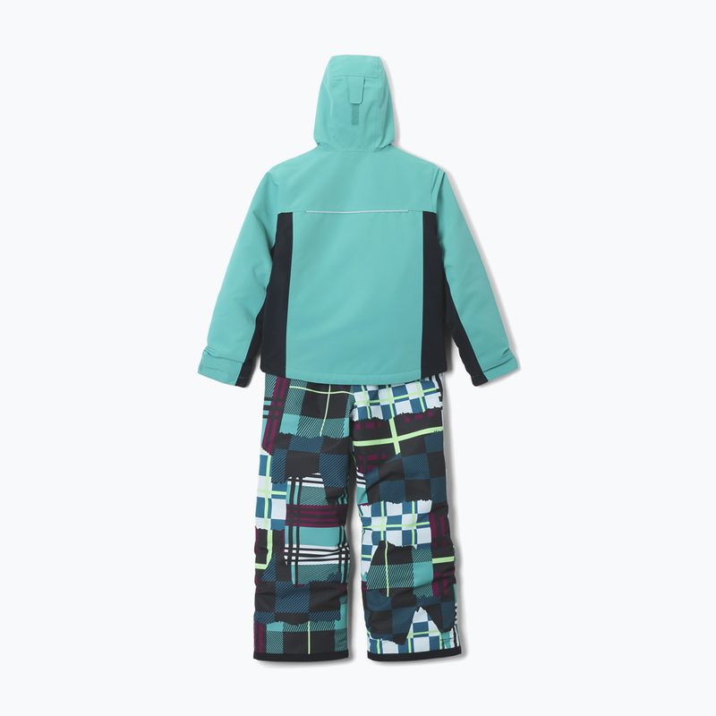 Dětský lyžařský komplet Columbia Buga IV Set teal/black 2