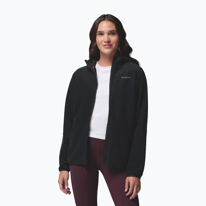 Dámská fleecová mikina Columbia Pacific Arch 200 Hooded Full Zip Fleece Black 4