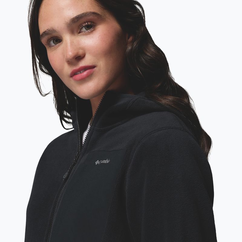 Dámská fleecová mikina Columbia Pacific Arch 200 Hooded Full Zip Fleece Black 7