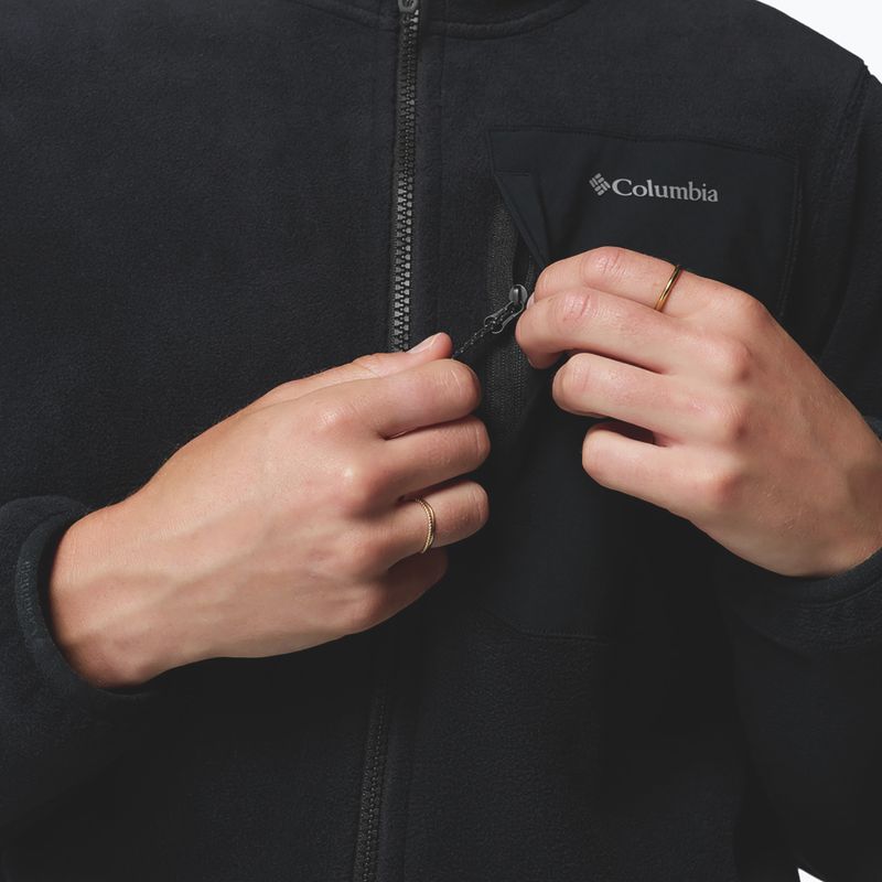 Dámská fleecová mikina Columbia Pacific Arch 200 Hooded Full Zip Fleece Black 8