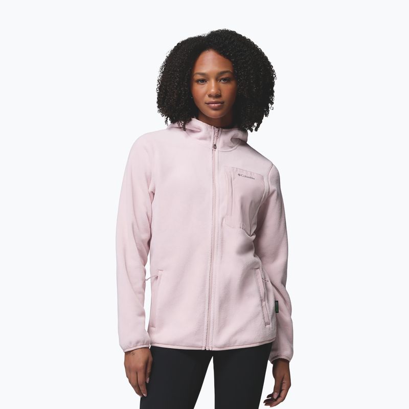 Dámská fleecová mikina Columbia Pacific Arch 200 Hooded Full Zip Fleece mineral pink 4