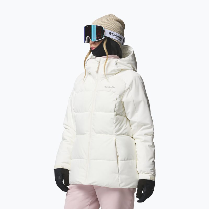 Dámská lyžařská bunda Columbia Ava Alpine Puffer sea salt 5