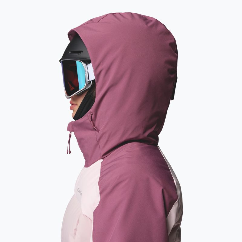 Dámská lyžařská bunda Columbia Ava Alpine Puffer antique mauve/powder pink/mineral pink 6
