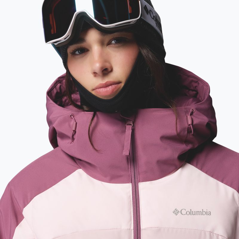 Dámská lyžařská bunda Columbia Ava Alpine Puffer antique mauve/powder pink/mineral pink 7