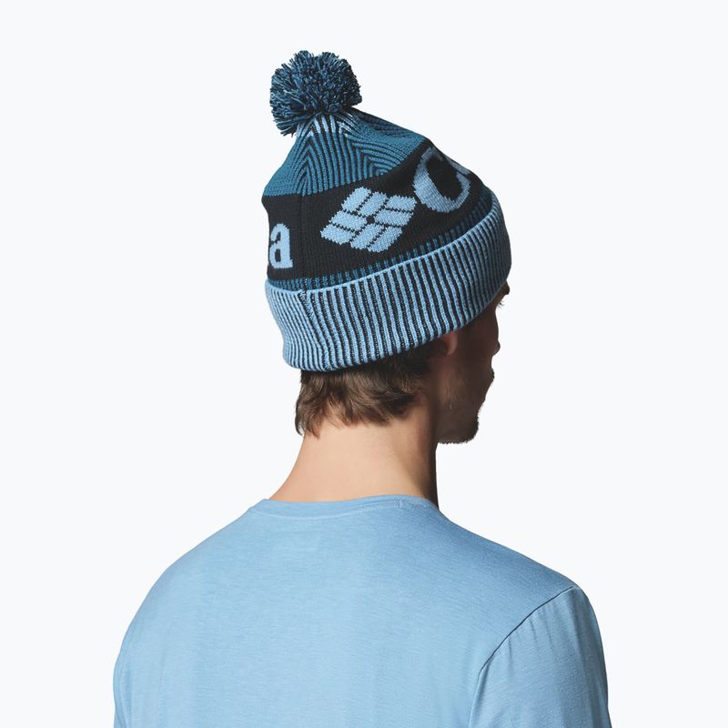 Zimní čepice Columbia Polar Powder III rainy day/phoenix blue/black 5