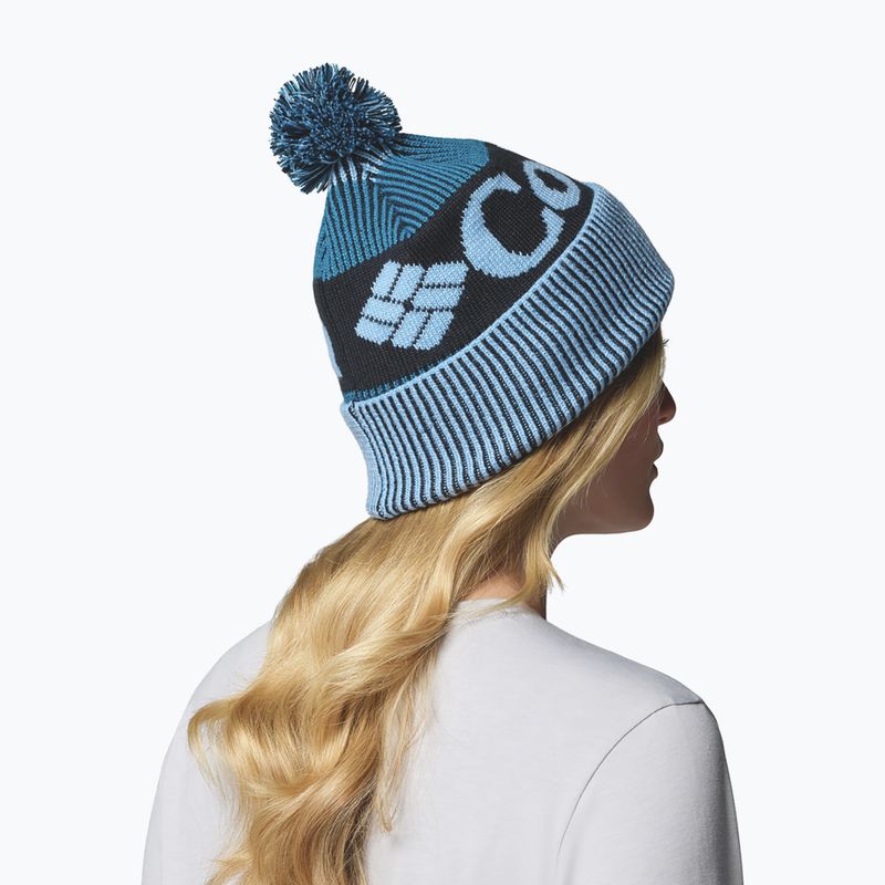 Zimní čepice Columbia Polar Powder III rainy day/phoenix blue/black 7