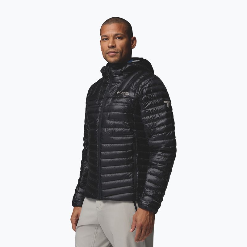 Pánská péřová bunda Columbia Endevour Mountain Down Hooded black 5