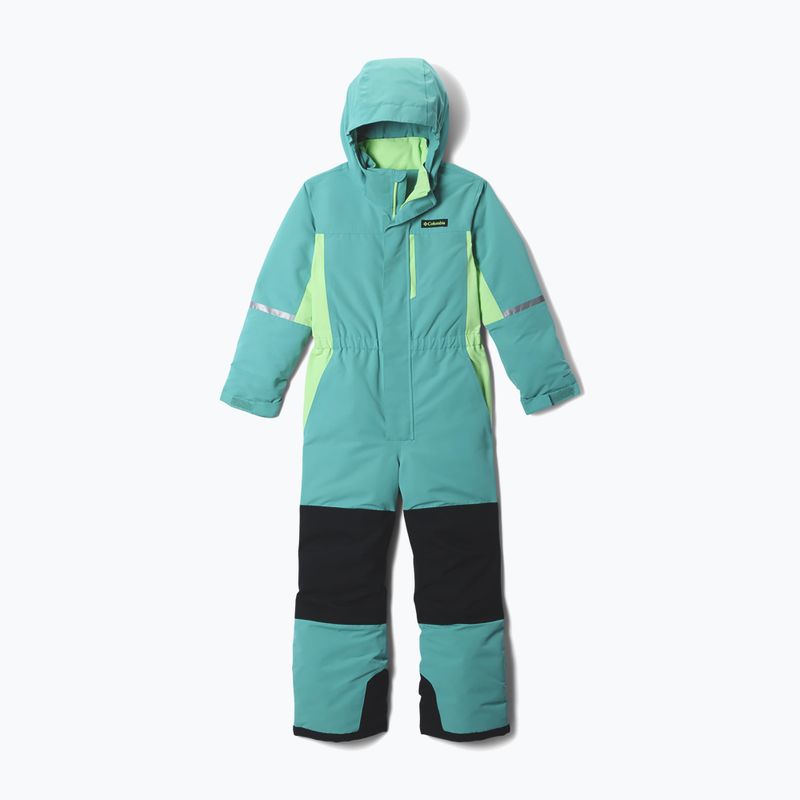 Dětská lyžařská kombinéza Columbia Buga IV SUIT teal/black