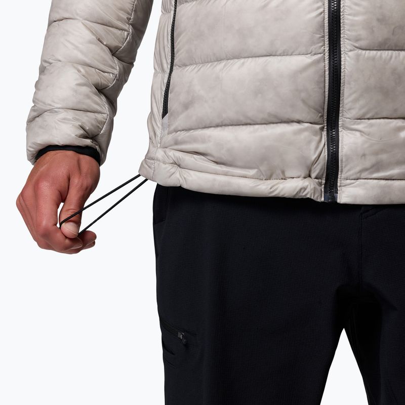 Pánská péřová bunda Columbia Arctic Crest Down Hooded flint grey 10