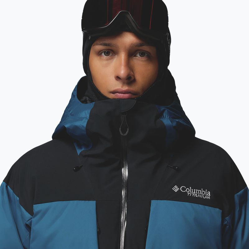 Pánská lyžařská bunda Columbia Glacier Ridge Down phoenix blue/black 6