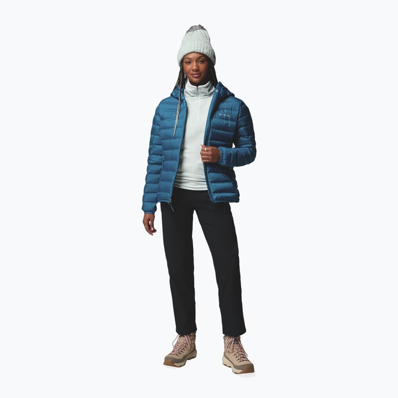 Dámská péřová bunda Columbia Lake 22 II Down Hooded phoenix blue 2