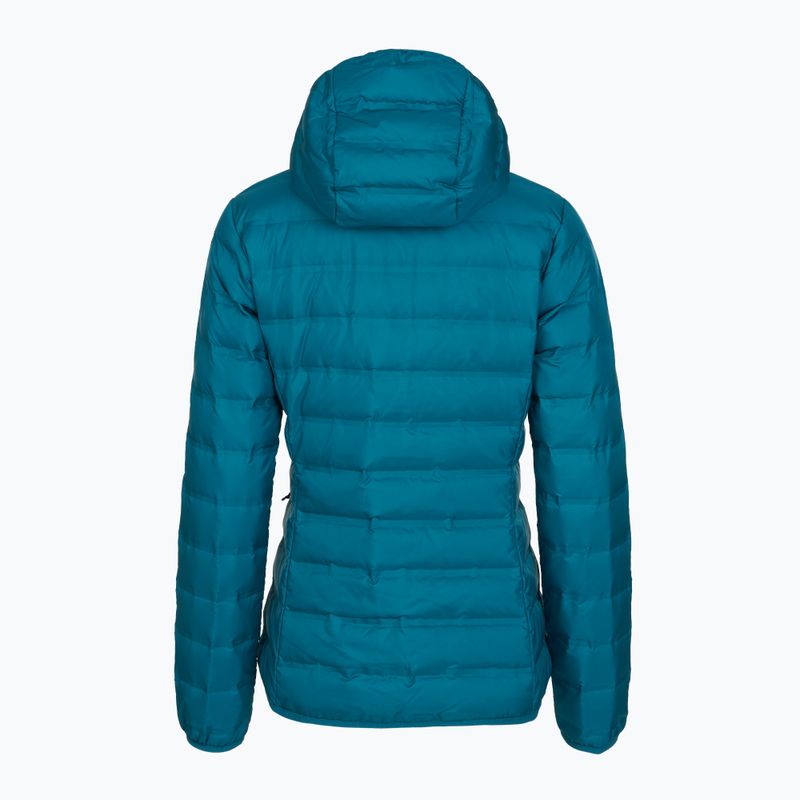 Dámská péřová bunda Columbia Lake 22 II Down Hooded phoenix blue 10