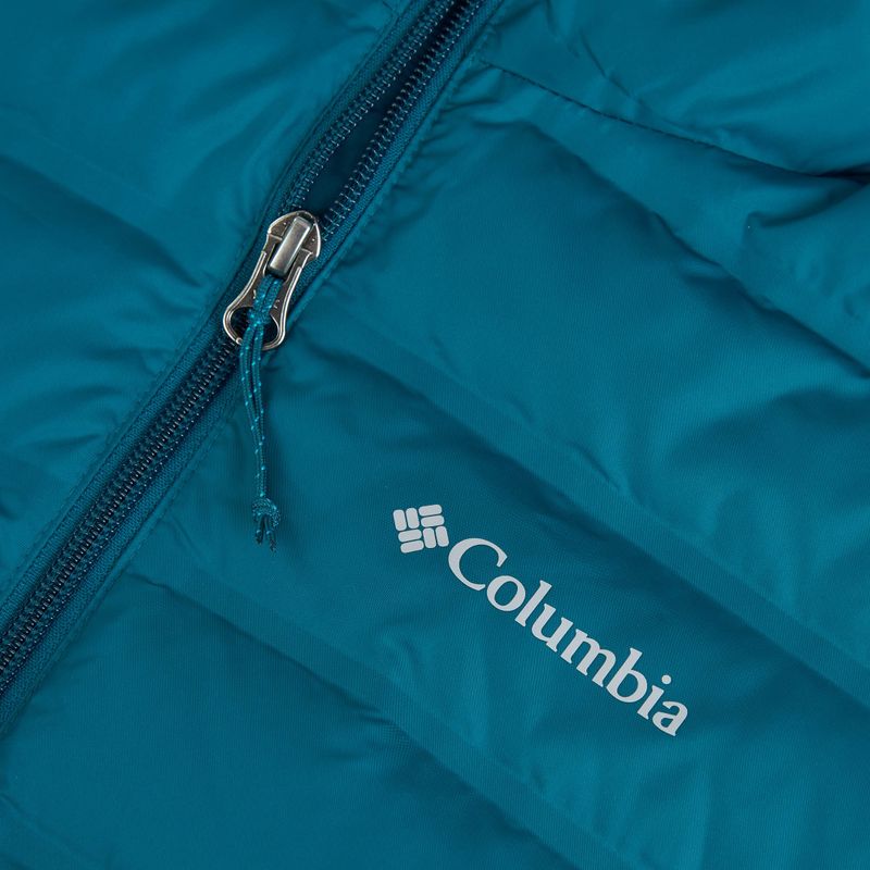 Dámská péřová bunda Columbia Lake 22 II Down Hooded phoenix blue 11