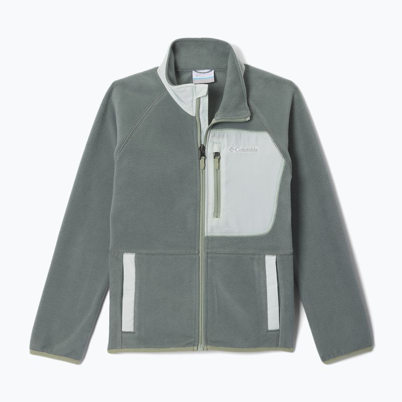 Dětská fleecová mikina Columbia Fast Trek V Full Zip sedona sage/tea light