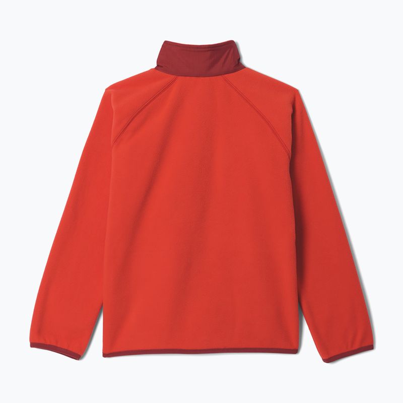 Dětská fleecová mikina Columbia Fast Trek V Full Zip super sonic/red oxide 2