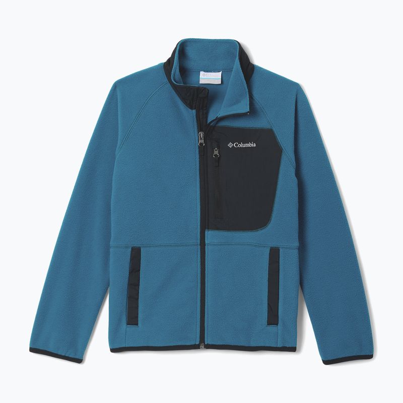 Dětská fleecová mikina Columbia Fast Trek V Full Zip phoenix blue/black