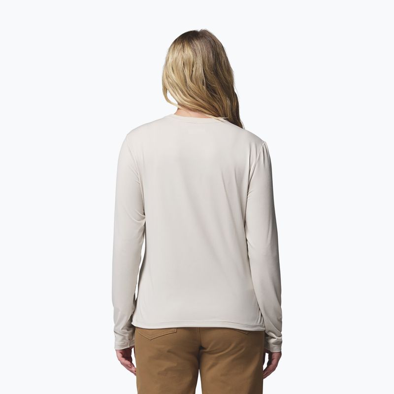 Dámské tričko Longsleeve Columbia Parsons Point LS Graphic Tee dark stone heather/all terrain 3