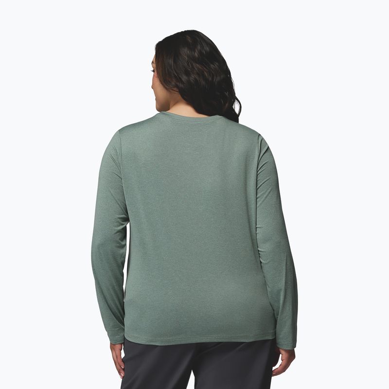 Dámské tričko Longsleeve Columbia Parsons Point LS Graphic Tee sedona sage heather/all terrain 3