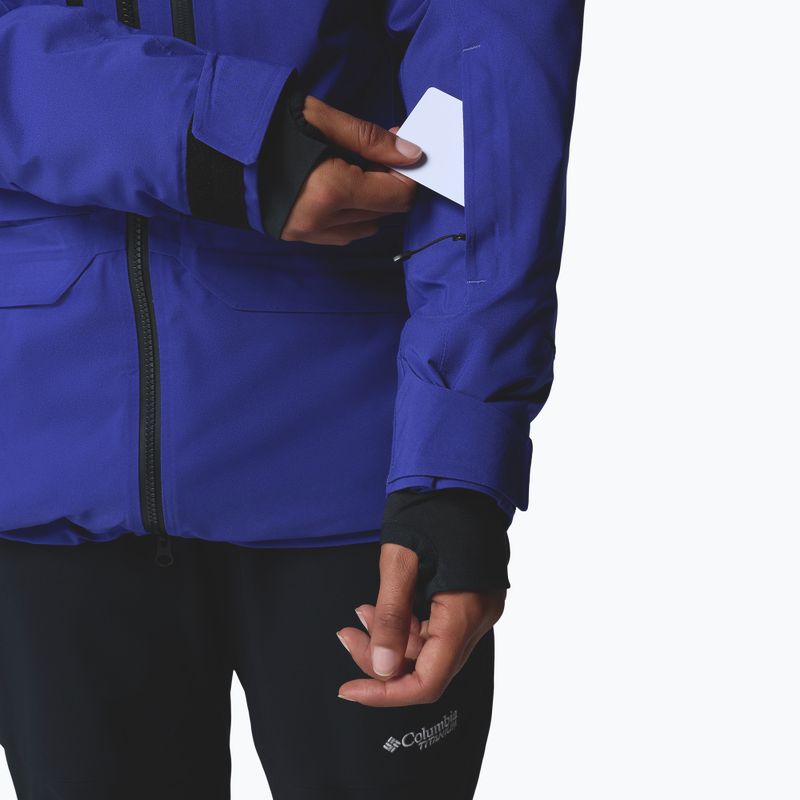 Dámská lyžařská bunda Columbia Platinum Peak Insulated purple quartz 10
