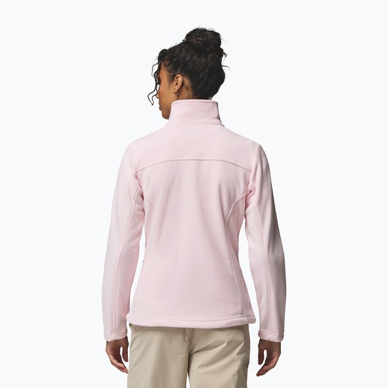Dámská fleecová mikina Columbia Fast Trek II powder pink 3