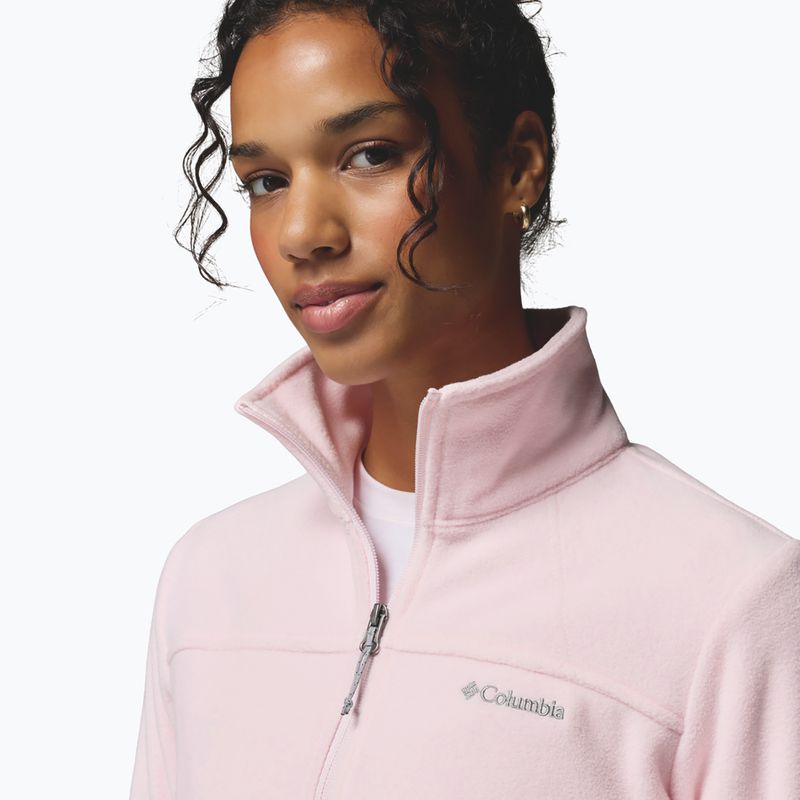 Dámská fleecová mikina Columbia Fast Trek II powder pink 6