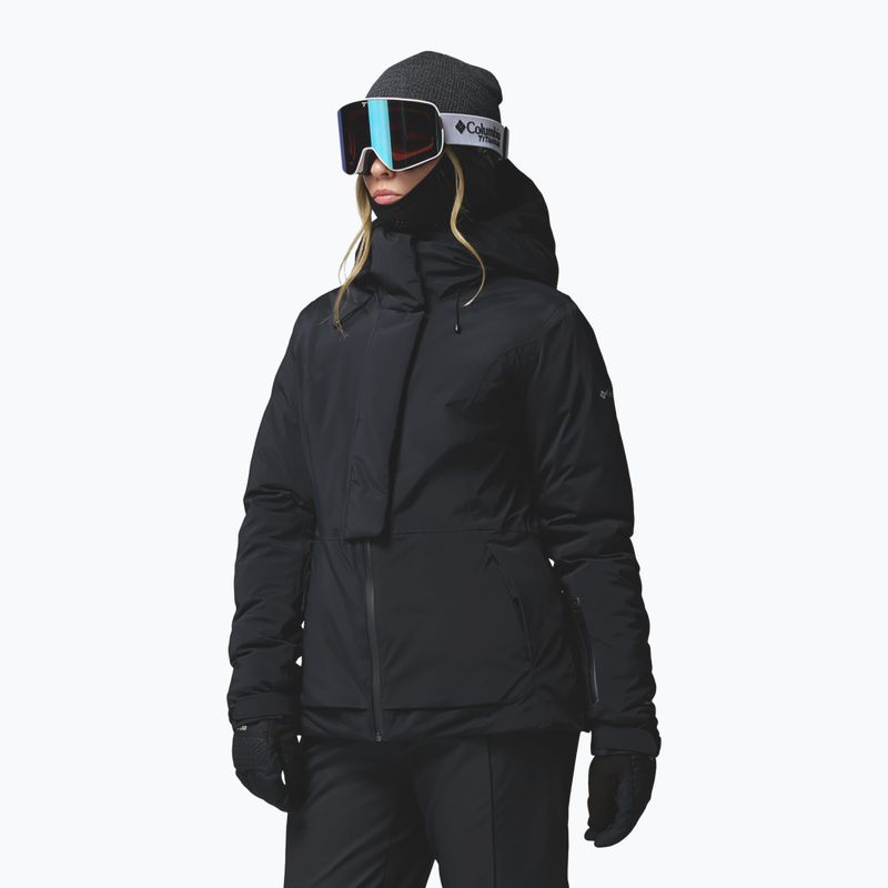 Dámská lyžařská bunda Columbia Roffe Ridge Down black 5
