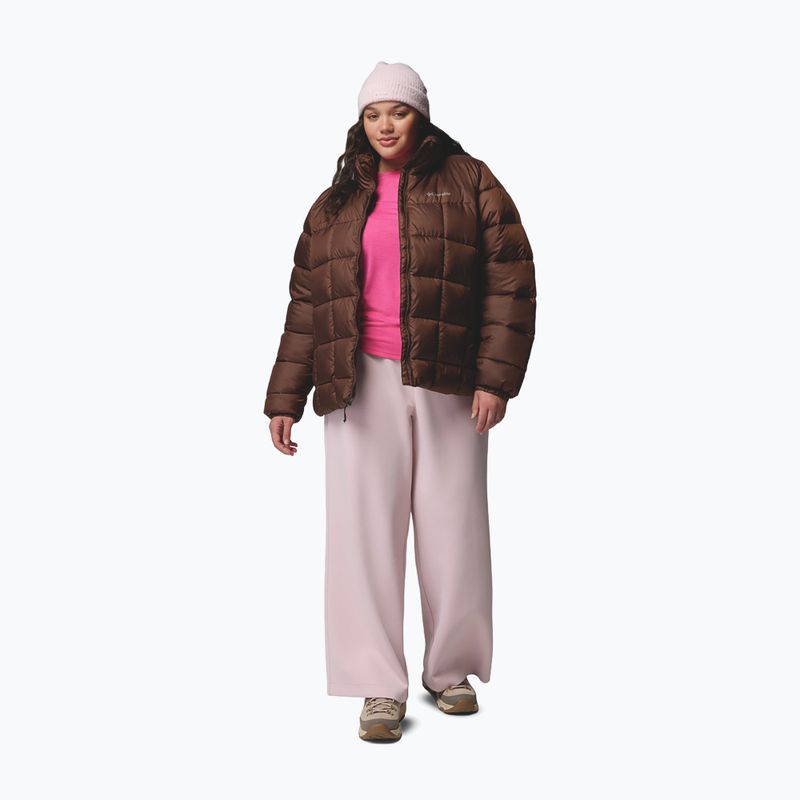 Dámská zateplená bunda Columbia Puffect III Full Zip tobacco 2