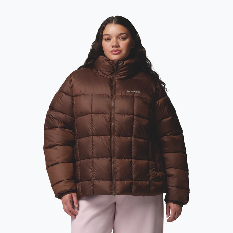 Dámská zateplená bunda Columbia Puffect III Full Zip tobacco 5