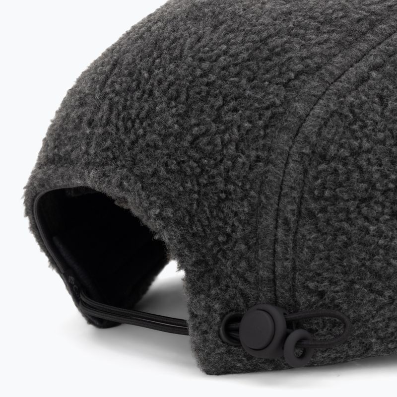Kšiltovka Columbia Creek Side Thermal 5 Panel charcoal heather fleece/black ripstop 4