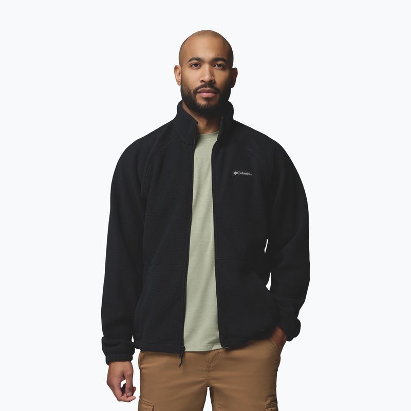 Pánská fleecová mikina Columbia Timber Crest MTR Fleece Full Zip black 4