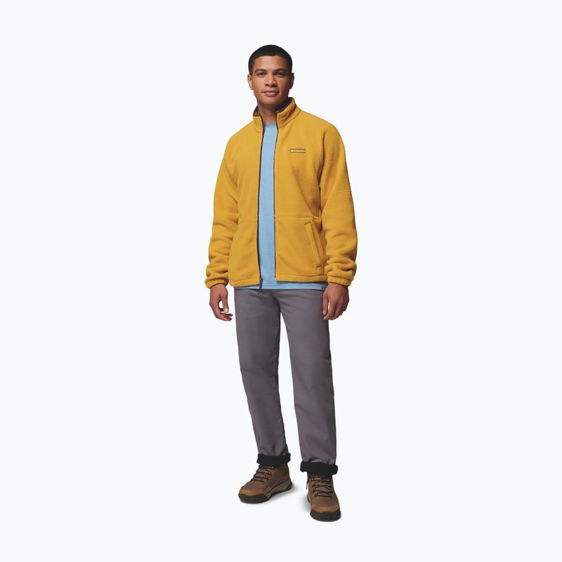 Pánská fleecová mikina Columbia Timber Crest MTR Fleece Full Zip squash 2
