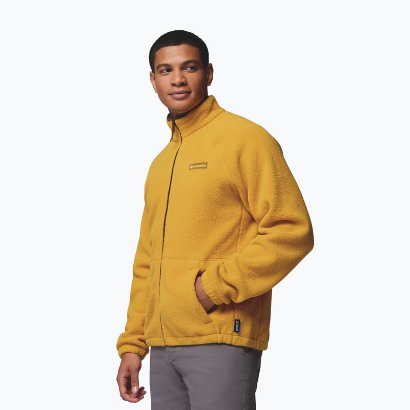 Pánská fleecová mikina Columbia Timber Crest MTR Fleece Full Zip squash 5
