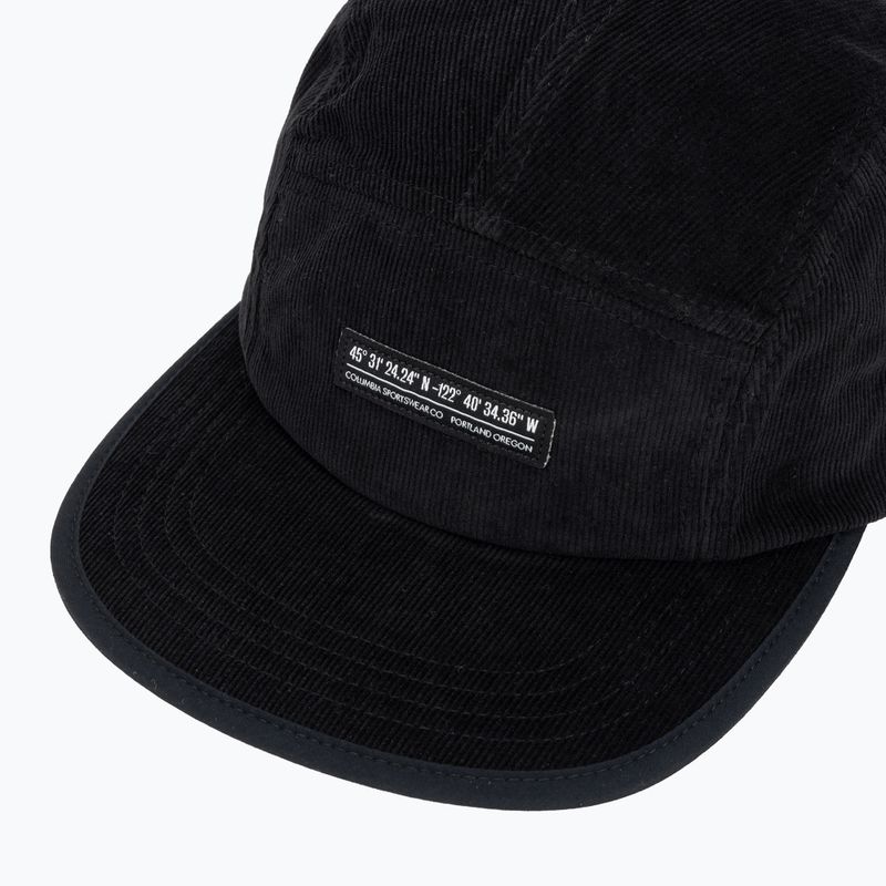 Kšiltovka Columbia Creek Side Thermal 5 Panel black/corduroy 3