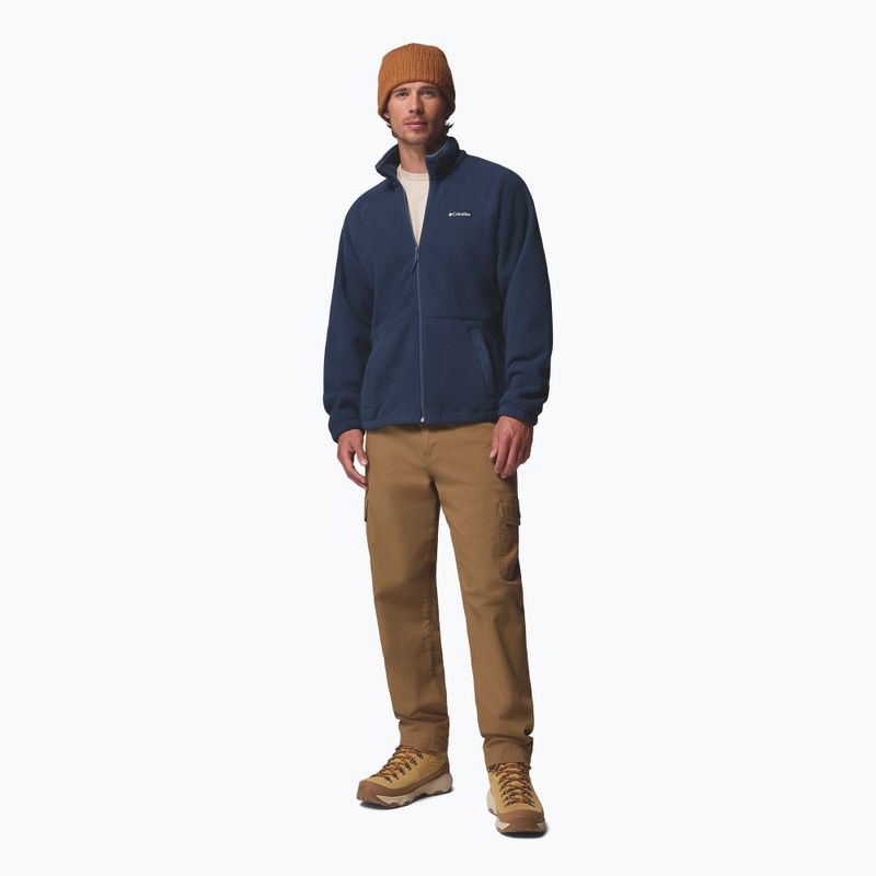 Pánská fleecová mikina Columbia Timber Crest MTR Fleece Full Zip collegiate navy 2