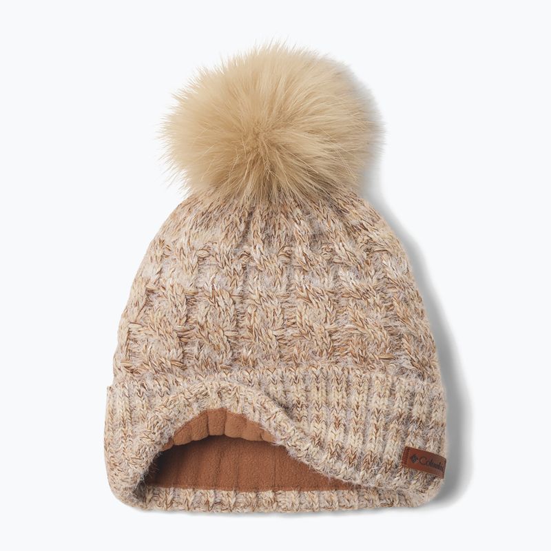Zimní čepice Columbia Winter Blur II Beanie camel brown/skittles 2
