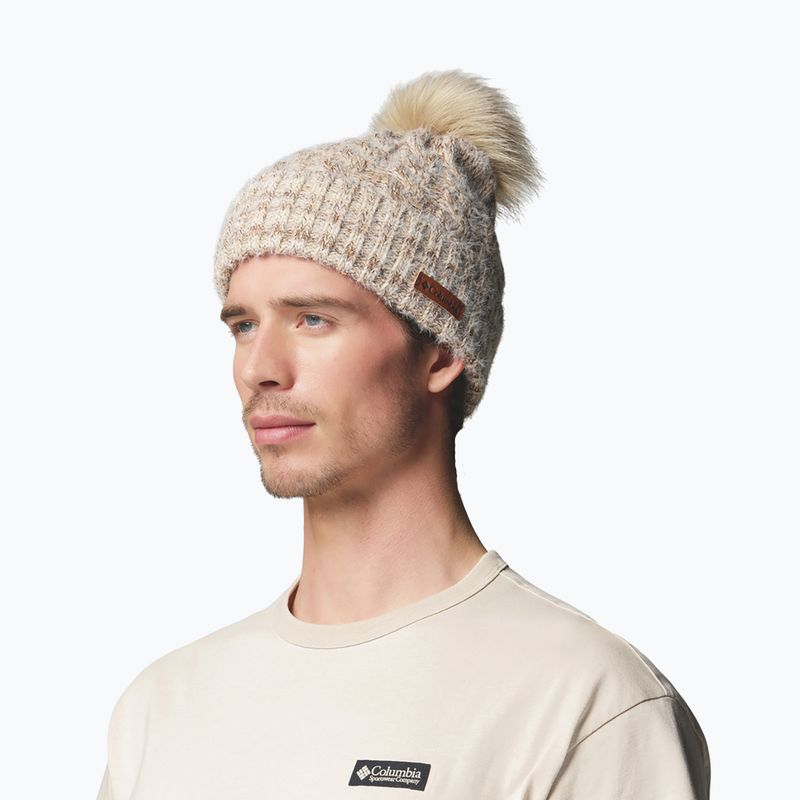 Zimní čepice Columbia Winter Blur II Beanie camel brown/skittles 3