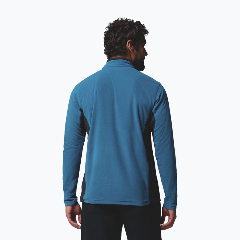 Pánská fleecová mikina Columbia Klamath Range II HZ Phoenix Blue/Black 3