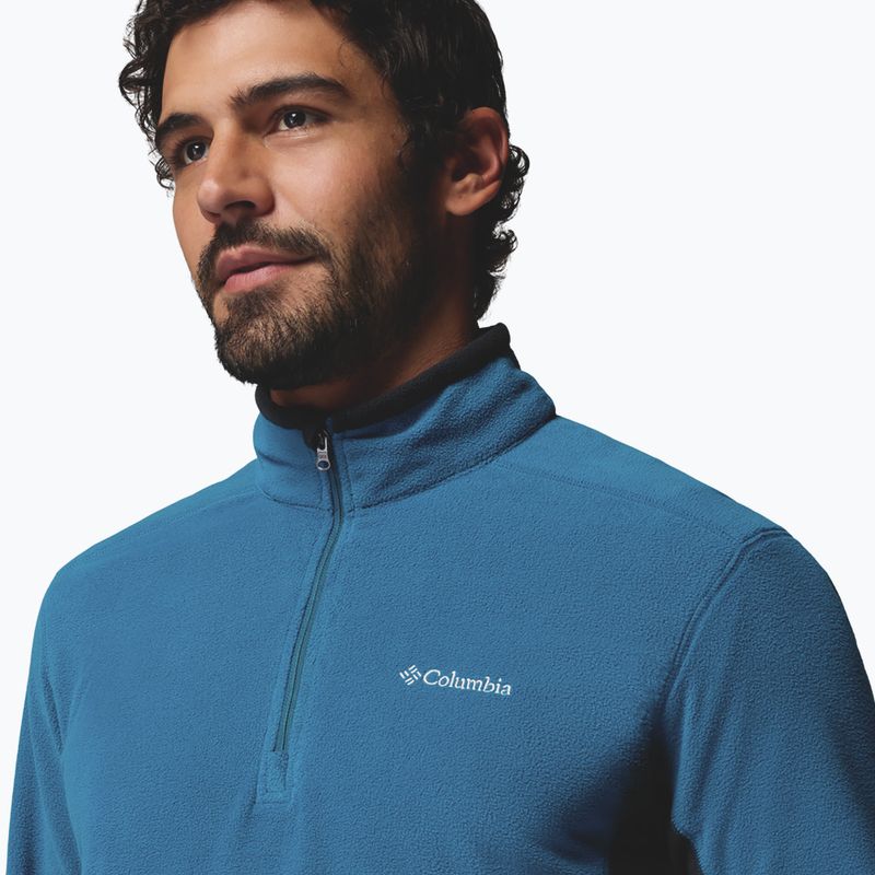 Pánská fleecová mikina Columbia Klamath Range II HZ Phoenix Blue/Black 5