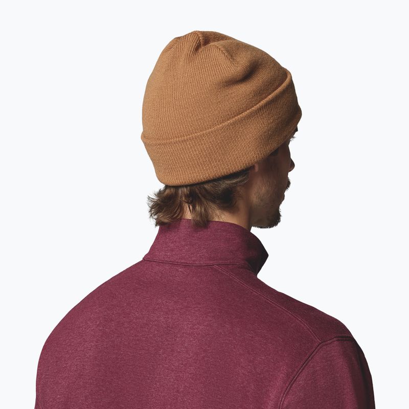 Zimní čepice Columbia City Trek Heavyweight Camel Brown 3