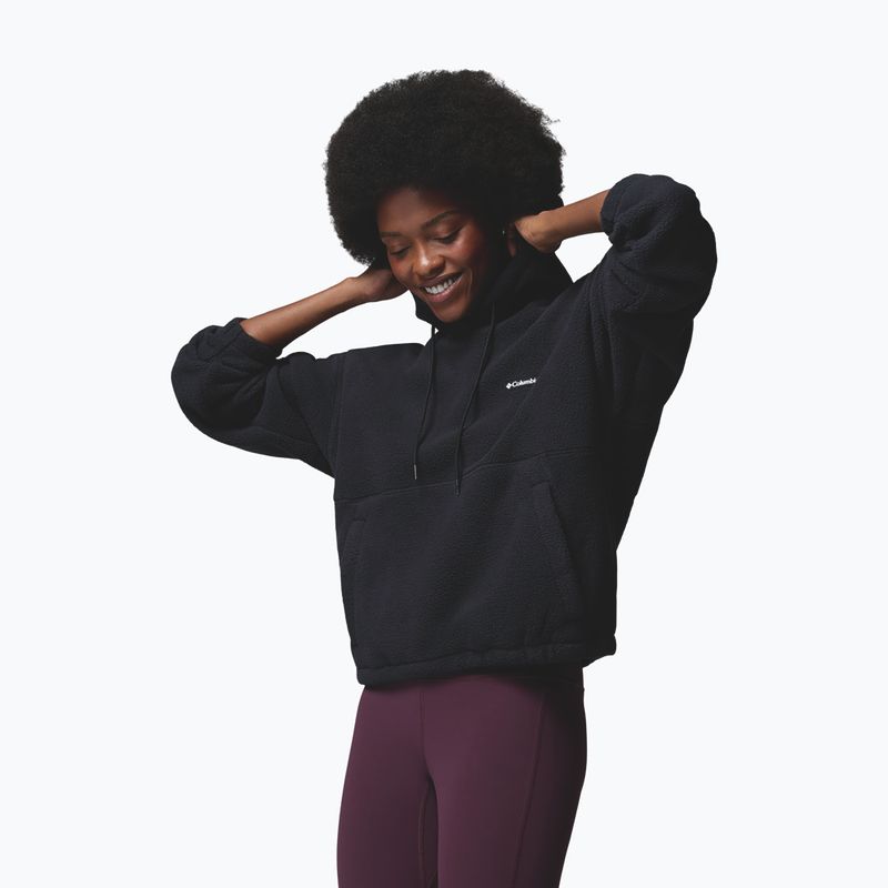 Dámská fleecová mikina Columbia Timber Meadow MTR Fleece Hoodie black 5