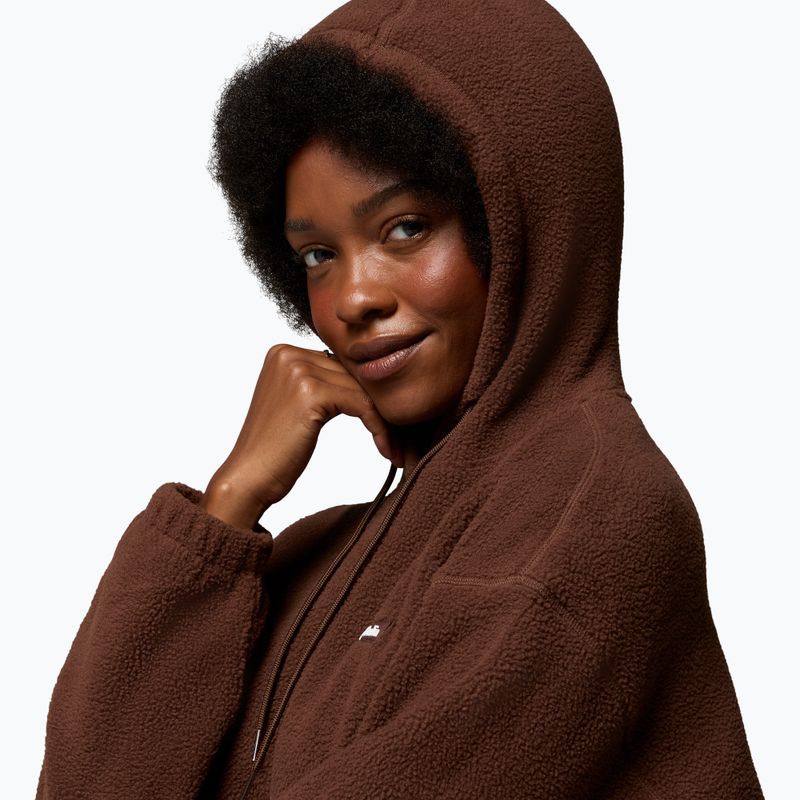Dámská fleecová mikina Columbia Timber Meadow MTR Fleece Hoodie tobacco 5