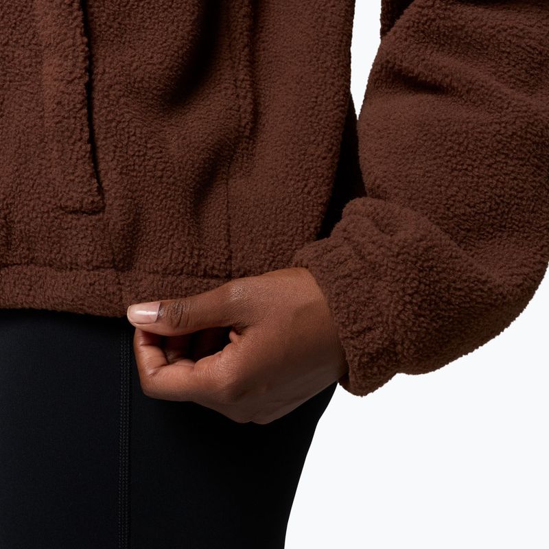 Dámská fleecová mikina Columbia Timber Meadow MTR Fleece Hoodie tobacco 7