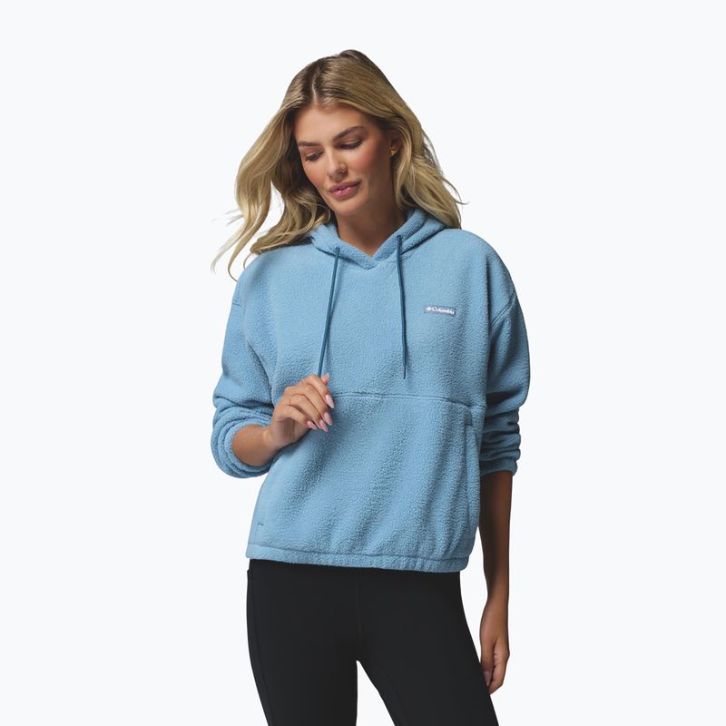Dámská fleecová mikina Columbia Timber Meadow MTR Fleece Hoodie rainy day 3