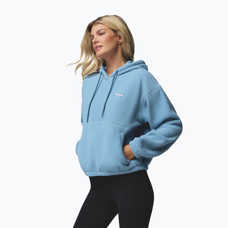 Dámská fleecová mikina Columbia Timber Meadow MTR Fleece Hoodie rainy day 5