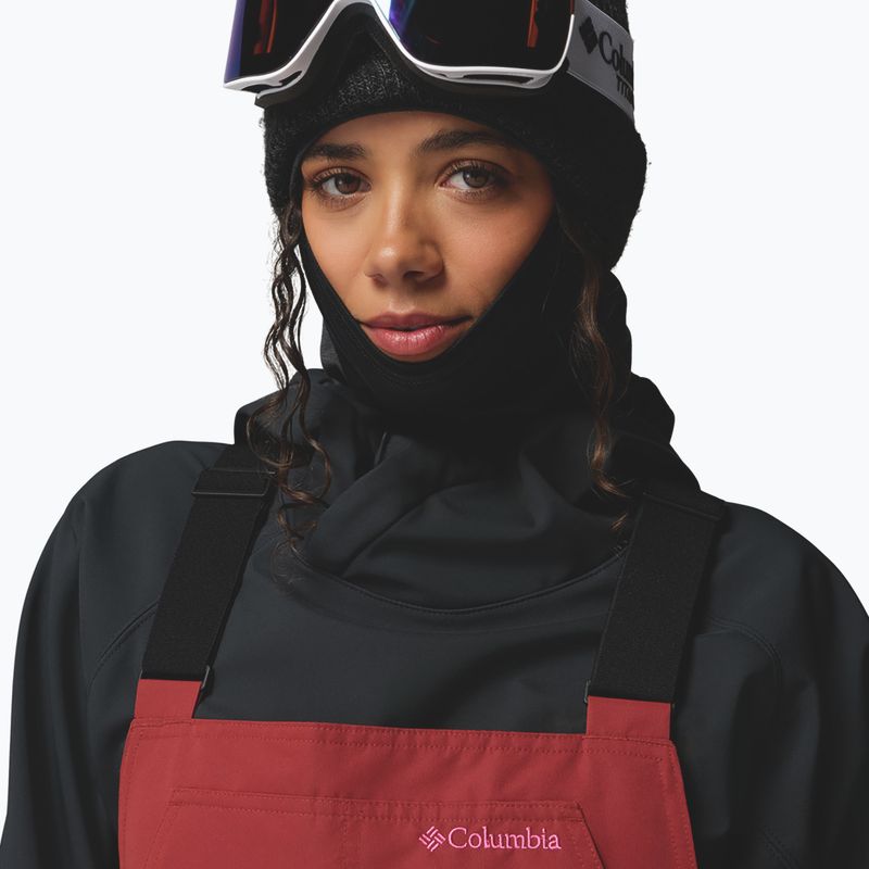 Dámské lyžařské kalhoty Columbia Coreshot Bib red oxide 5