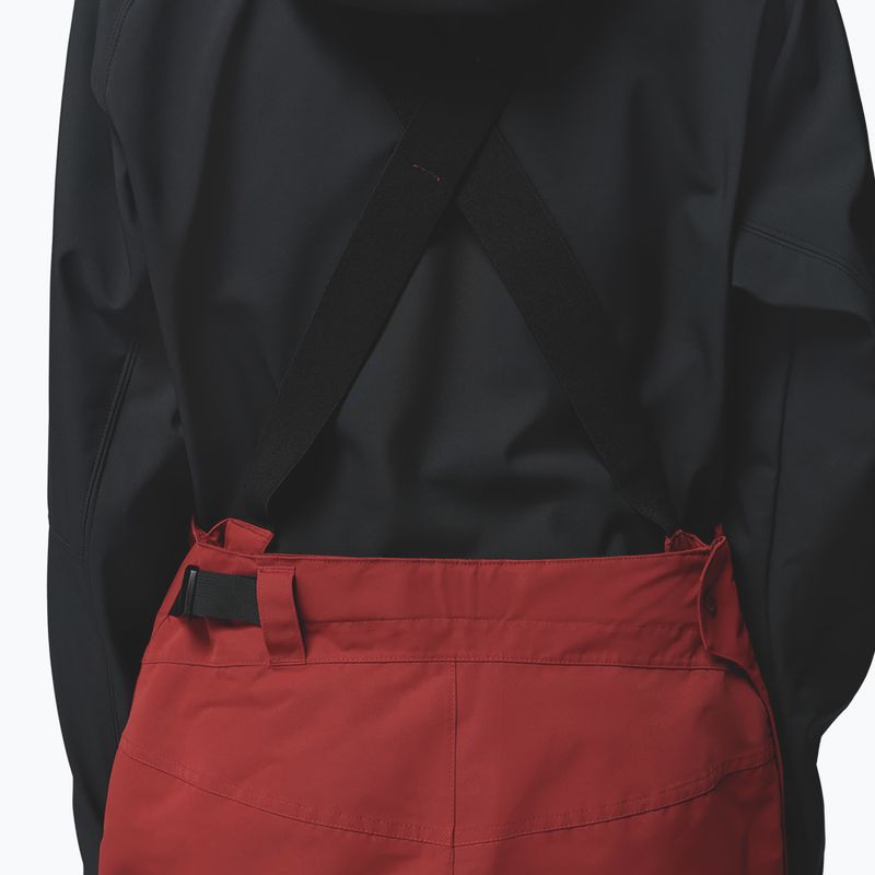 Dámské lyžařské kalhoty Columbia Coreshot Bib red oxide 10